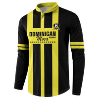 Moca Dominican Republic Football Custom Button Sweatshirt 2025 Come On The Cradle - Wonder Print Shop