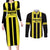 Moca Dominican Republic Football Custom Couples Matching Long Sleeve Bodycon Dress and Long Sleeve Button Shirt 2025 Come On The Cradle - Wonder Print Shop