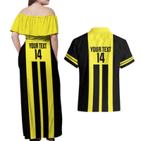 Moca Dominican Republic Football Custom Couples Matching Off Shoulder Maxi Dress and Hawaiian Shirt 2025 Come On The Cradle - Wonder Print Shop
