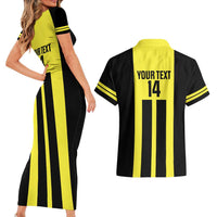 Moca Dominican Republic Football Custom Couples Matching Short Sleeve Bodycon Dress and Hawaiian Shirt 2025 Come On The Cradle - Wonder Print Shop