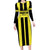 Moca Dominican Republic Football Custom Family Matching Long Sleeve Bodycon Dress and Hawaiian Shirt 2025 Come On The Cradle - Wonder Print Shop