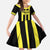 Moca Dominican Republic Football Custom Family Matching Off The Shoulder Long Sleeve Dress and Hawaiian Shirt 2025 Come On The Cradle - Wonder Print Shop