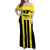 Moca Dominican Republic Football Custom Family Matching Off Shoulder Maxi Dress and Hawaiian Shirt 2025 Come On The Cradle - Wonder Print Shop