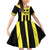 Moca Dominican Republic Football Custom Family Matching Off Shoulder Short Dress and Hawaiian Shirt 2025 Come On The Cradle - Wonder Print Shop