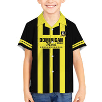 Moca Dominican Republic Football Custom Family Matching Puletasi and Hawaiian Shirt 2025 Come On The Cradle - Wonder Print Shop