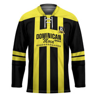 Moca Dominican Republic Football Custom Hockey Jersey 2025 Come On The Cradle - Wonder Print Shop