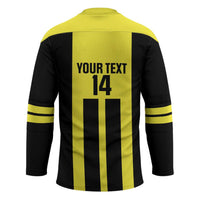 Moca Dominican Republic Football Custom Hockey Jersey 2025 Come On The Cradle - Wonder Print Shop