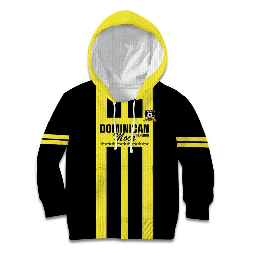 Moca Dominican Republic Football Custom Kid Hoodie 2025 Come On The Cradle - Wonder Print Shop