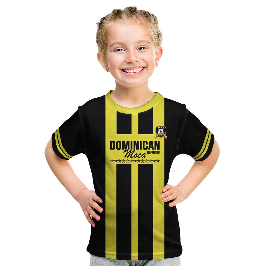 Moca Dominican Republic Football Custom Kid T Shirt 2025 Come On The Cradle - Wonder Print Shop