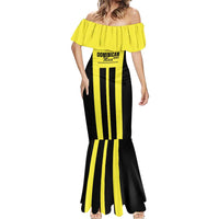 Moca Dominican Republic Football Custom Mermaid Dress 2025 Come On The Cradle - Wonder Print Shop