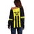 Moca Dominican Republic Football Custom Off Shoulder Sweater 2025 Come On The Cradle - Wonder Print Shop