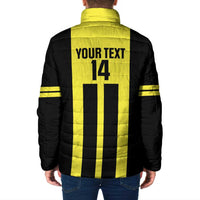 Moca Dominican Republic Football Custom Padded Jacket 2025 Come On The Cradle - Wonder Print Shop