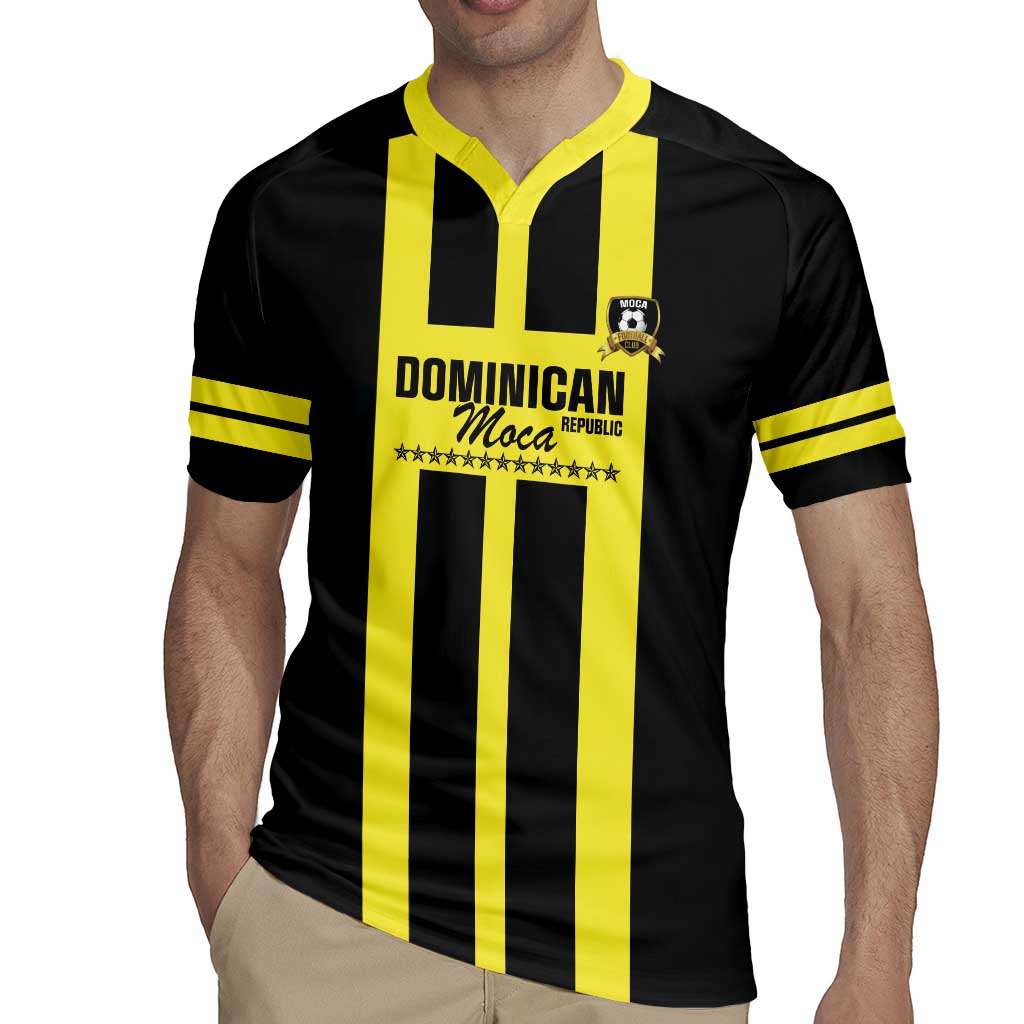 Moca Dominican Republic Football Custom Rugby Jersey 2025 Come On The Cradle - Wonder Print Shop