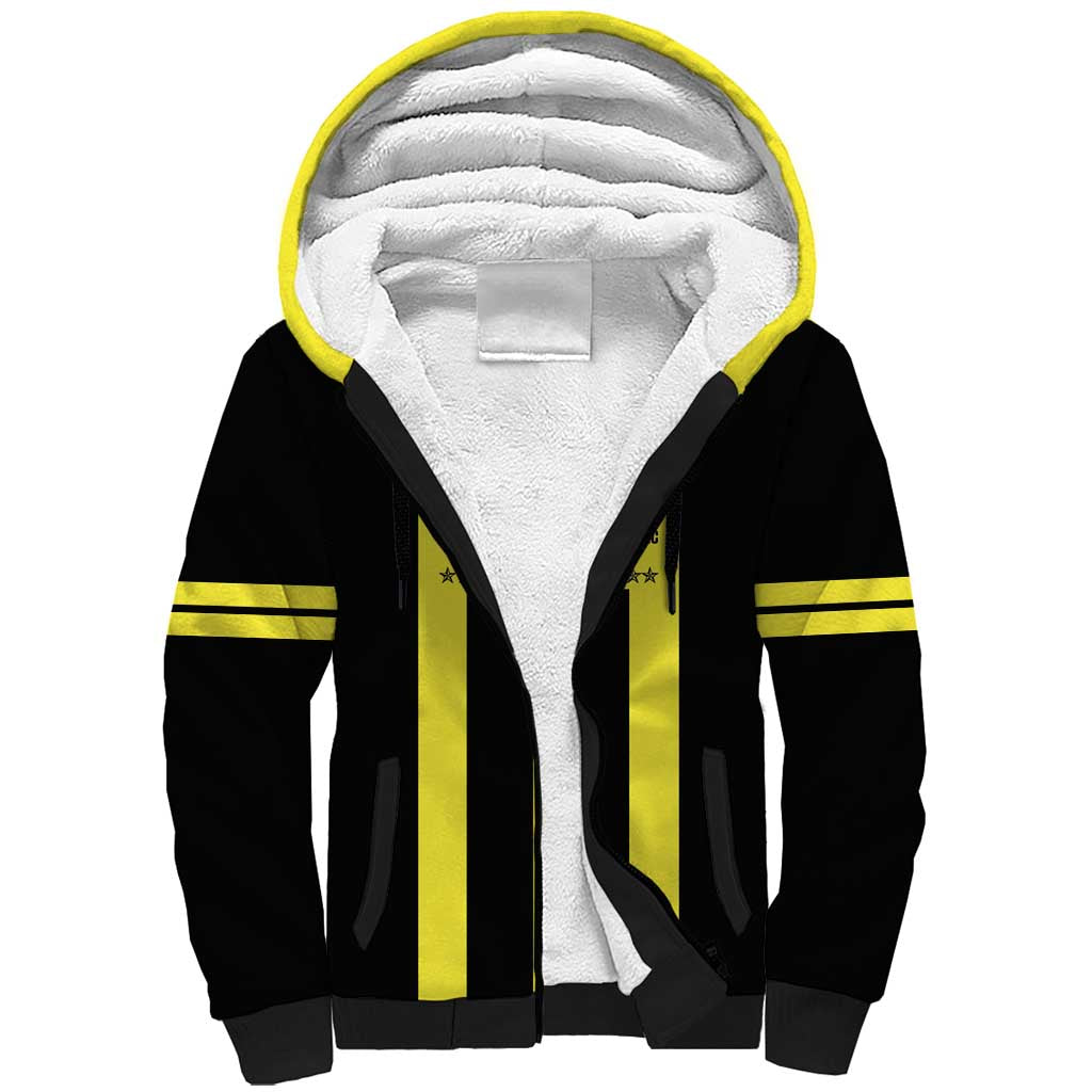 Moca Dominican Republic Football Custom Sherpa Hoodie 2025 Come On The Cradle - Wonder Print Shop