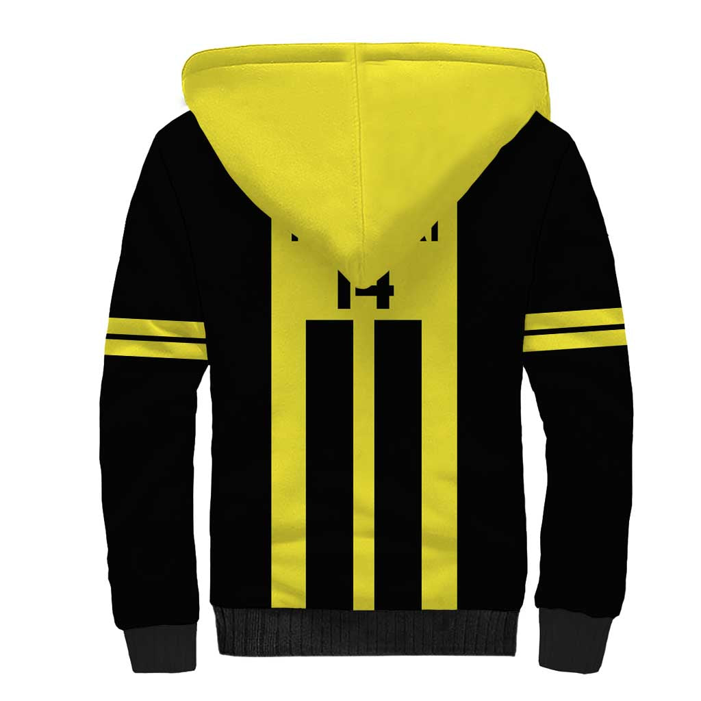 Moca Dominican Republic Football Custom Sherpa Hoodie 2025 Come On The Cradle - Wonder Print Shop