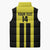 Moca Dominican Republic Football Custom Sleeveless Puffer Jacket 2025 Come On The Cradle - Wonder Print Shop