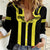 Moca Dominican Republic Football Custom Women Casual Shirt 2025 Come On The Cradle - Wonder Print Shop
