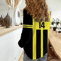 Moca Dominican Republic Football Custom Women Casual Shirt 2025 Come On The Cradle - Wonder Print Shop