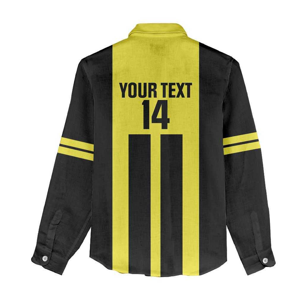 Moca Dominican Republic Football Custom Women Casual Shirt 2025 Come On The Cradle - Wonder Print Shop