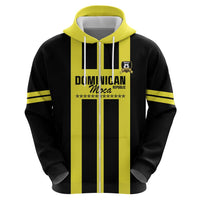 Moca Dominican Republic Football Custom Zip Hoodie 2025 Come On The Cradle - Wonder Print Shop