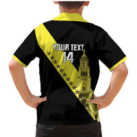 Cradle Of Dominican Republic Football Custom Family Matching Mermaid Dress and Hawaiian Shirt Go Moca Diagonal Style - Wonder Print Shop