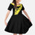 Cradle Of Dominican Republic Football Custom Family Matching Mermaid Dress and Hawaiian Shirt Go Moca Diagonal Style - Wonder Print Shop