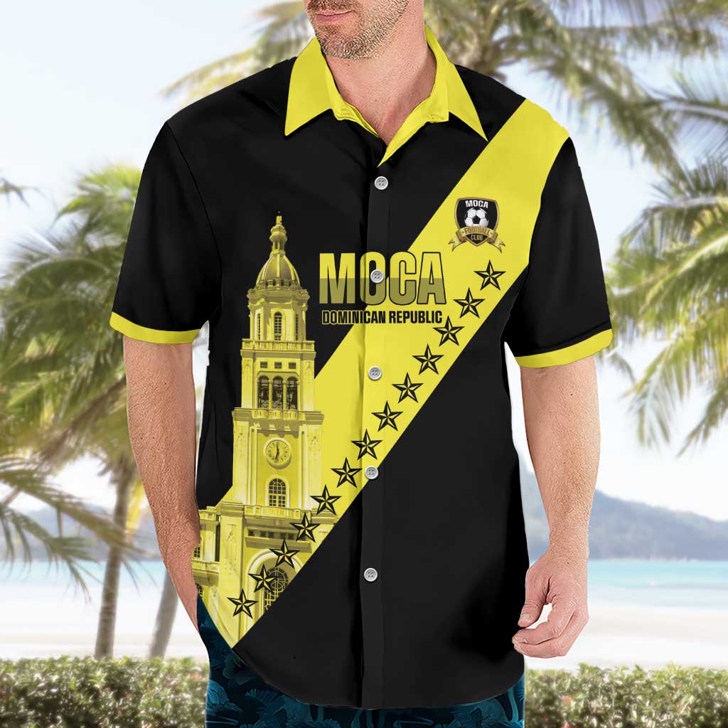 Cradle Of Dominican Republic Football Custom Hawaiian Shirt Go Moca Diagonal Style - Wonder Print Shop