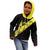 Cradle Of Dominican Republic Football Custom Kid Hoodie Go Moca Diagonal Style - Wonder Print Shop