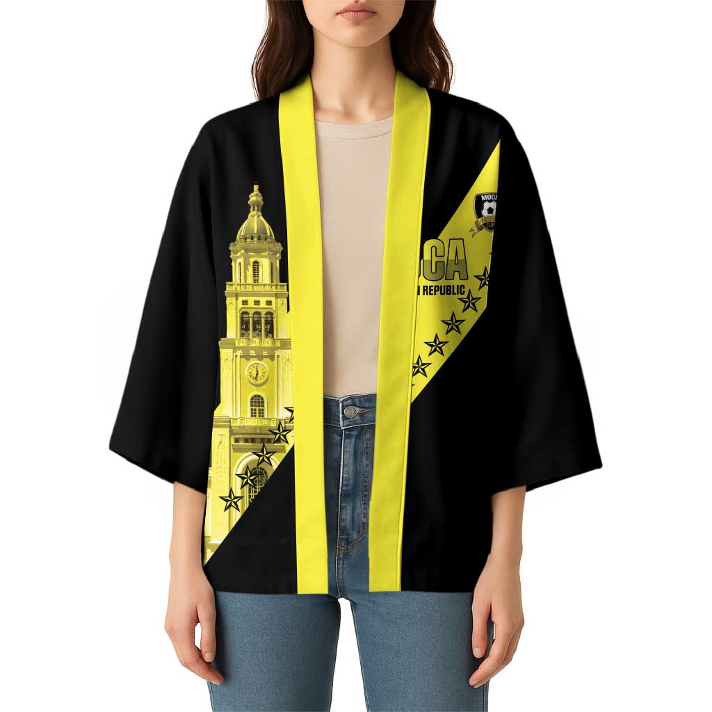 Cradle Of Dominican Republic Football Custom Kimono Go Moca Diagonal Style - Wonder Print Shop