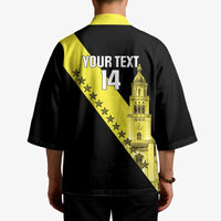 Cradle Of Dominican Republic Football Custom Kimono Go Moca Diagonal Style - Wonder Print Shop