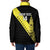 Cradle Of Dominican Republic Football Custom Padded Jacket Go Moca Diagonal Style - Wonder Print Shop