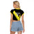 Cradle Of Dominican Republic Football Custom Raglan Cropped T Shirt Go Moca Diagonal Style - Wonder Print Shop
