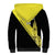 Cradle Of Dominican Republic Football Custom Sherpa Hoodie Go Moca Diagonal Style - Wonder Print Shop