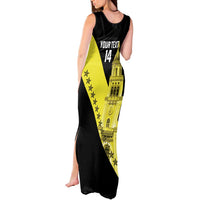 Cradle Of Dominican Republic Football Custom Tank Maxi Dress Go Moca Diagonal Style - Wonder Print Shop