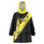 Cradle Of Dominican Republic Football Custom Wearable Blanket Hoodie Go Moca Diagonal Style - Wonder Print Shop