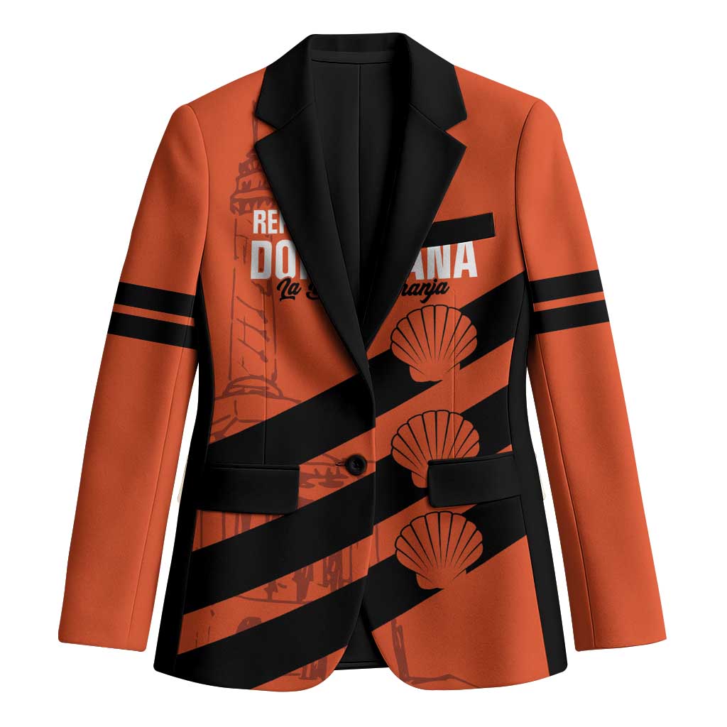 Cibao Dominican Republic Football Custom Blazer Vamos La Bestia Naranja - Wonder Print Shop