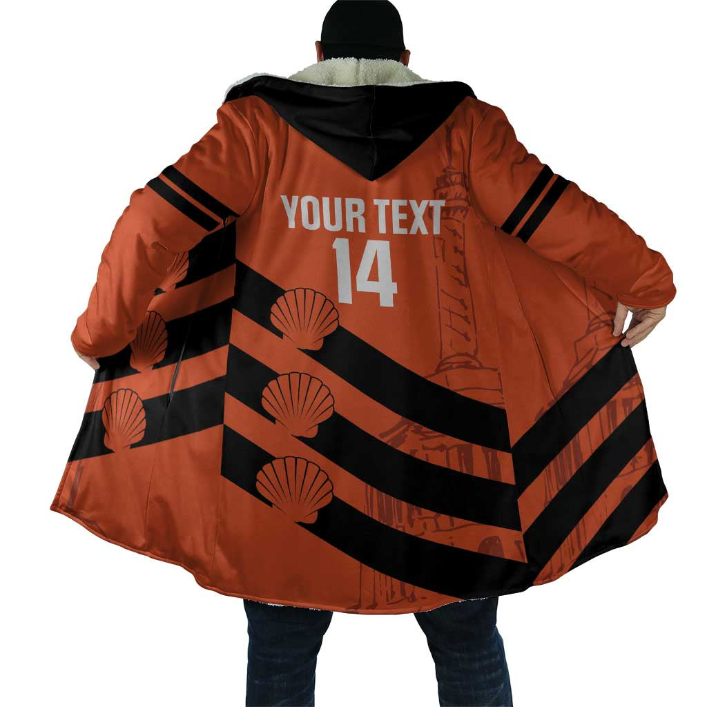 Cibao Dominican Republic Football Custom Cloak Vamos La Bestia Naranja - Wonder Print Shop