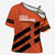 Cibao Dominican Republic Football Custom Cross Shoulder Shirt Vamos La Bestia Naranja - Wonder Print Shop