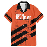 Cibao Dominican Republic Football Custom Family Matching Mermaid Dress and Hawaiian Shirt Vamos La Bestia Naranja - Wonder Print Shop