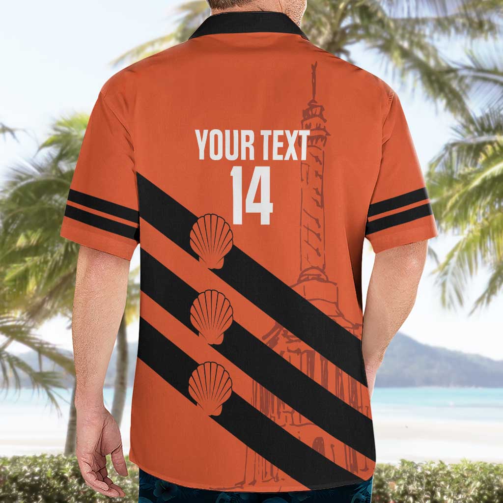 Cibao Dominican Republic Football Custom Hawaiian Shirt Vamos La Bestia Naranja - Wonder Print Shop