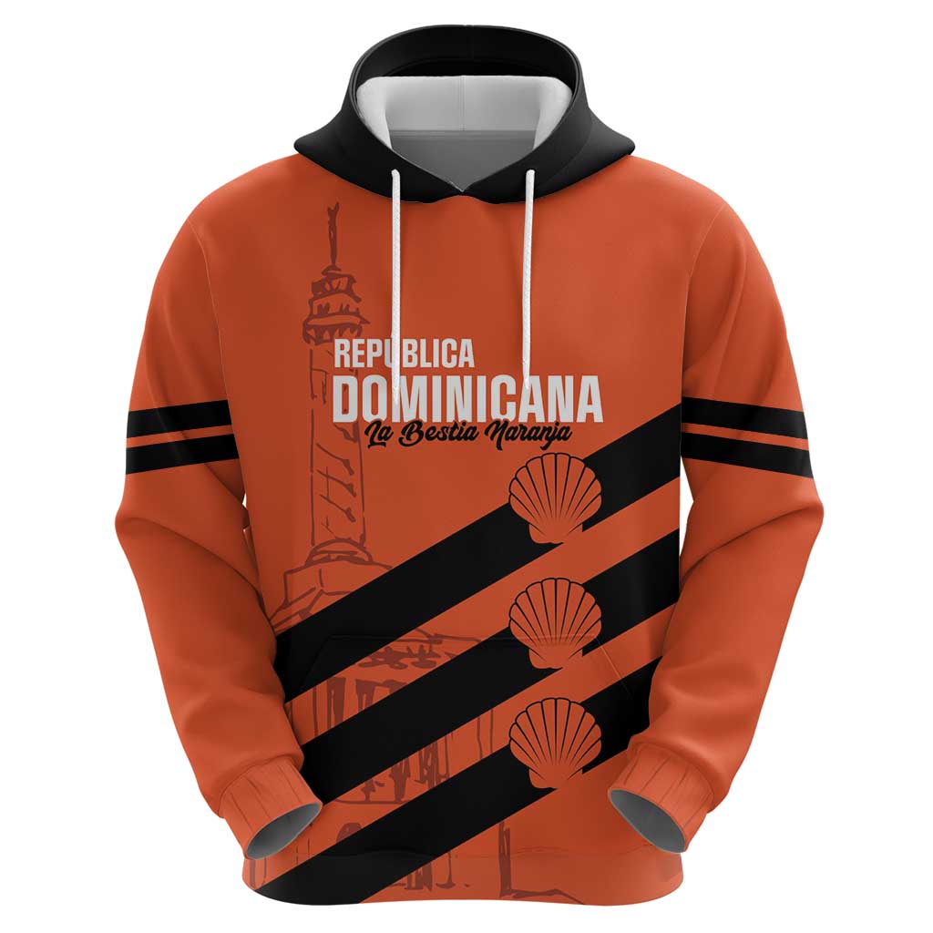 Cibao Dominican Republic Football Custom Hoodie Vamos La Bestia Naranja - Wonder Print Shop