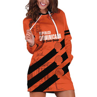 Cibao Dominican Republic Football Custom Hoodie Dress Vamos La Bestia Naranja - Wonder Print Shop