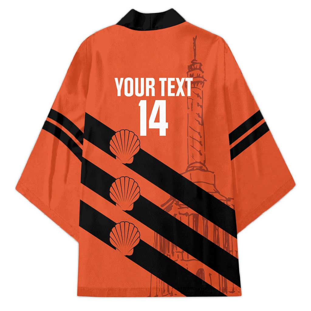 Cibao Dominican Republic Football Custom Kimono Vamos La Bestia Naranja - Wonder Print Shop
