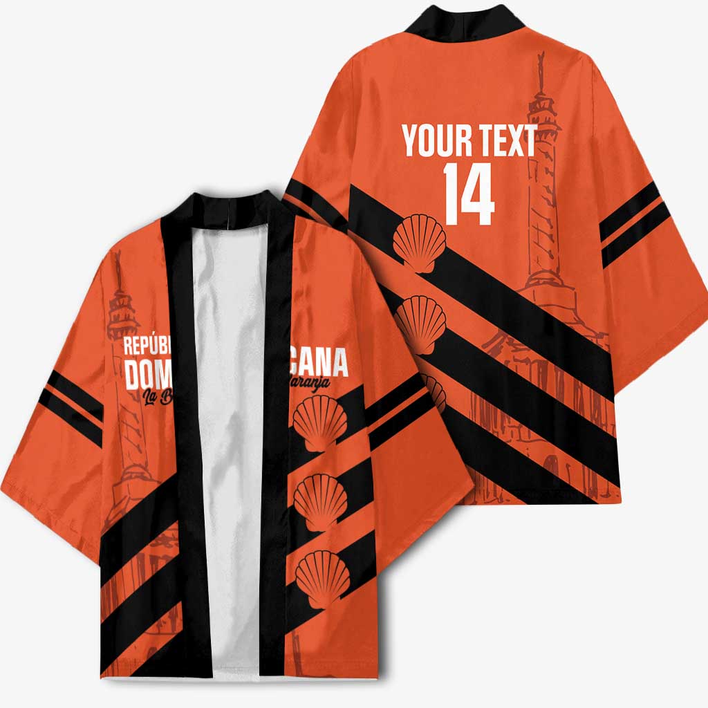 Cibao Dominican Republic Football Custom Kimono Vamos La Bestia Naranja - Wonder Print Shop