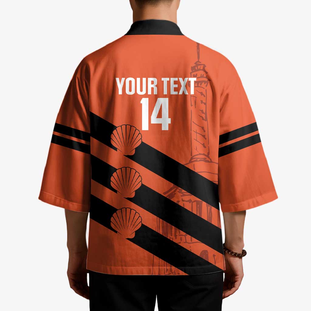 Cibao Dominican Republic Football Custom Kimono Vamos La Bestia Naranja - Wonder Print Shop