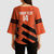 Cibao Dominican Republic Football Custom Kimono Sleeve Blouse Vamos La Bestia Naranja - Wonder Print Shop