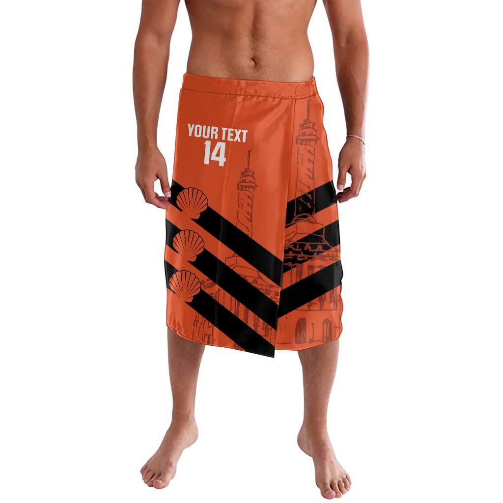 Cibao Dominican Republic Football Custom Lavalava Vamos La Bestia Naranja - Wonder Print Shop