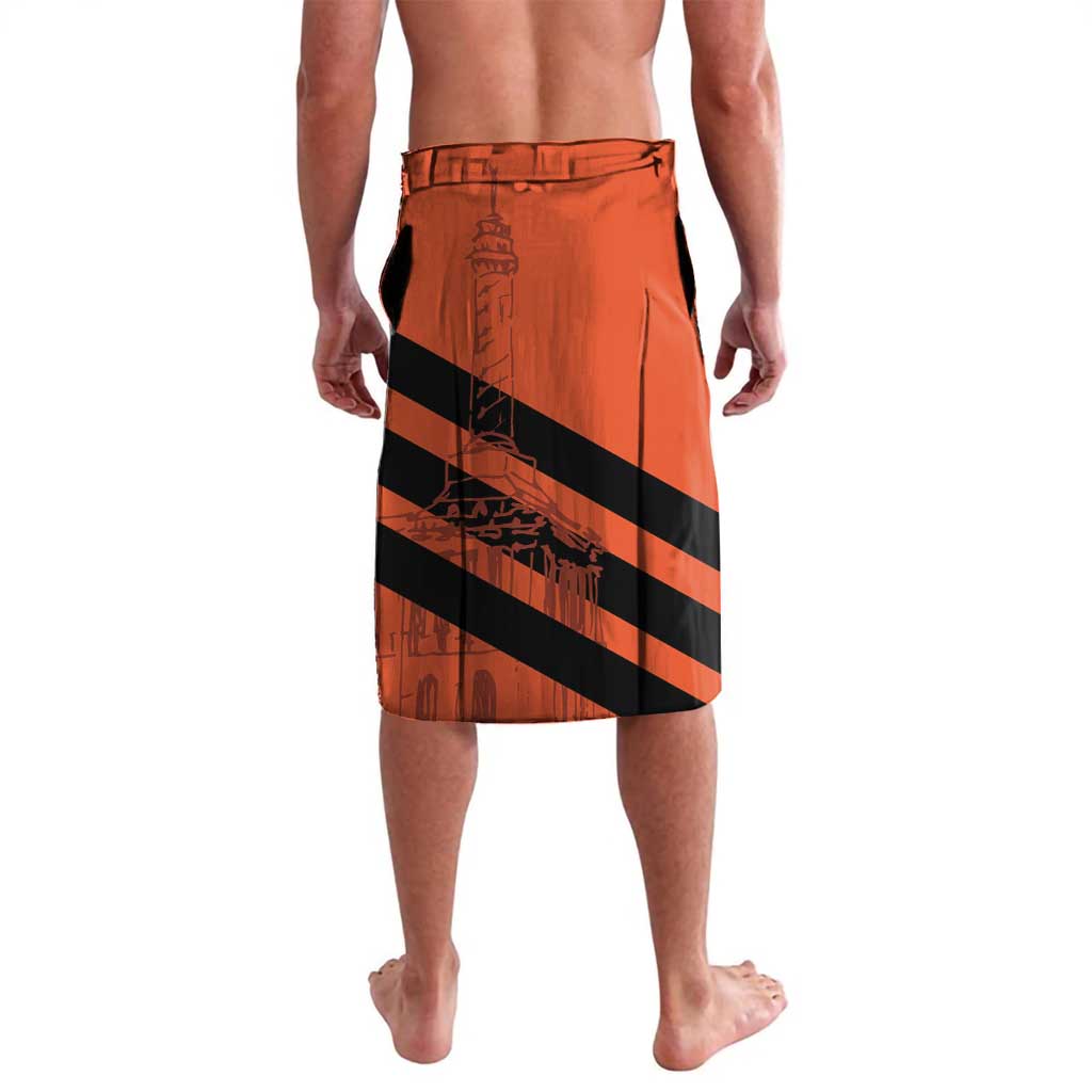 Cibao Dominican Republic Football Custom Lavalava Vamos La Bestia Naranja - Wonder Print Shop