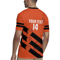 Cibao Dominican Republic Football Custom Rugby Jersey Vamos La Bestia Naranja - Wonder Print Shop