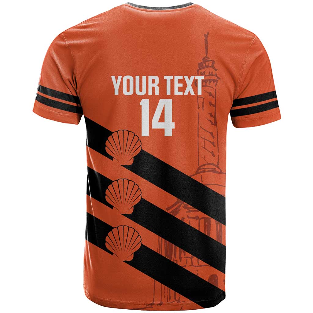 Cibao Dominican Republic Football Custom T Shirt Vamos La Bestia Naranja - Wonder Print Shop